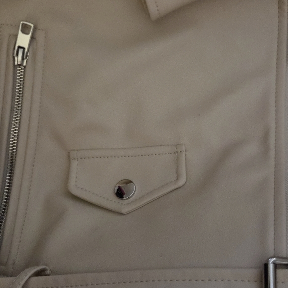 Zara NWOTs Faux Leather Moto Jacket - Picture 11 of 11